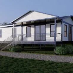 3 Bed 2 Bath 840 Sqft Expandable 8 Hour Assembly Modular Home Model 13776